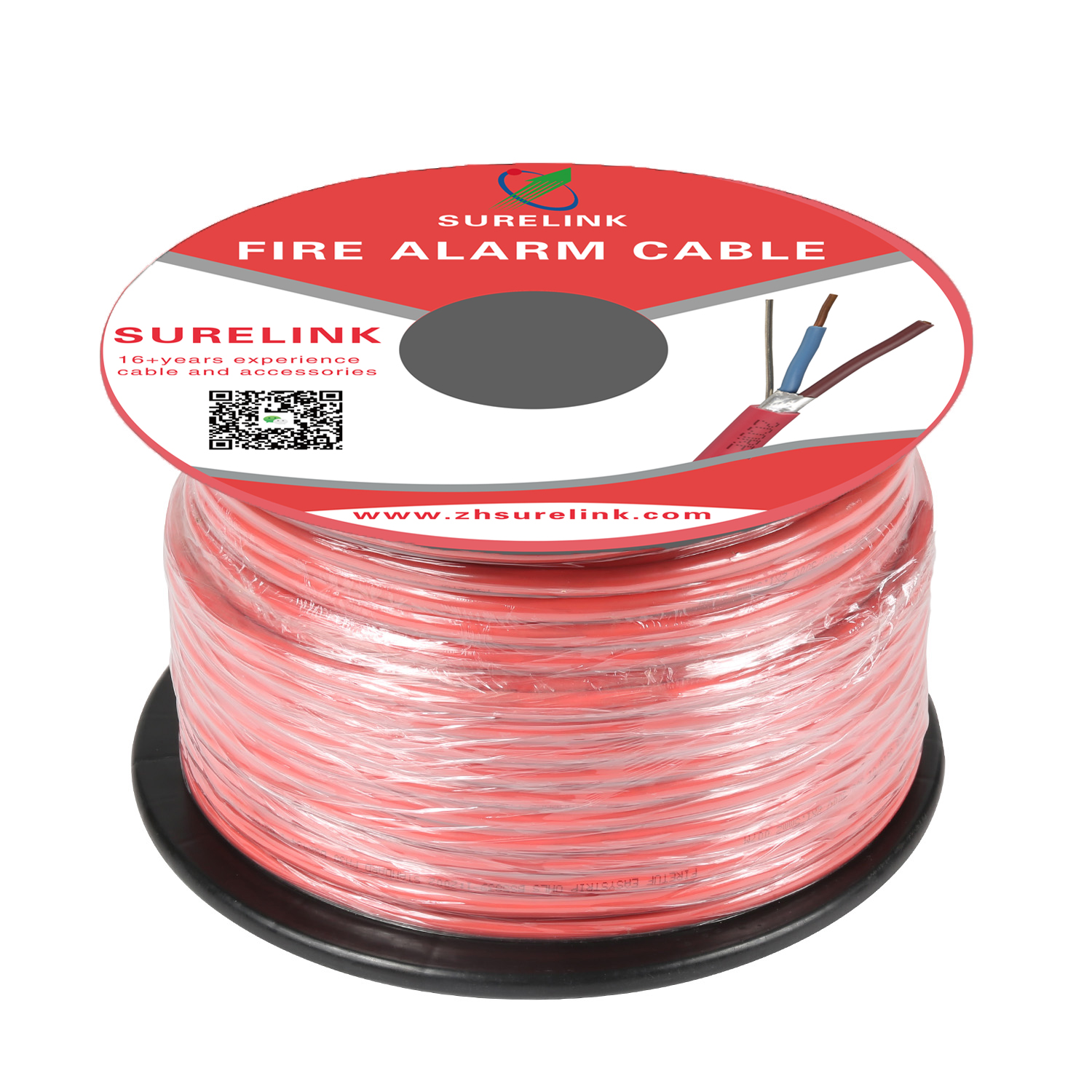 FPL FPLR fire retardent cable Bare copper or CCA red fire proof cable