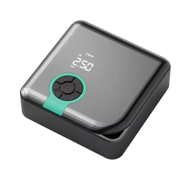 2023 New Model Portable Mini Size Inflator Wireless Digital Air Pump for Car Air Compressor