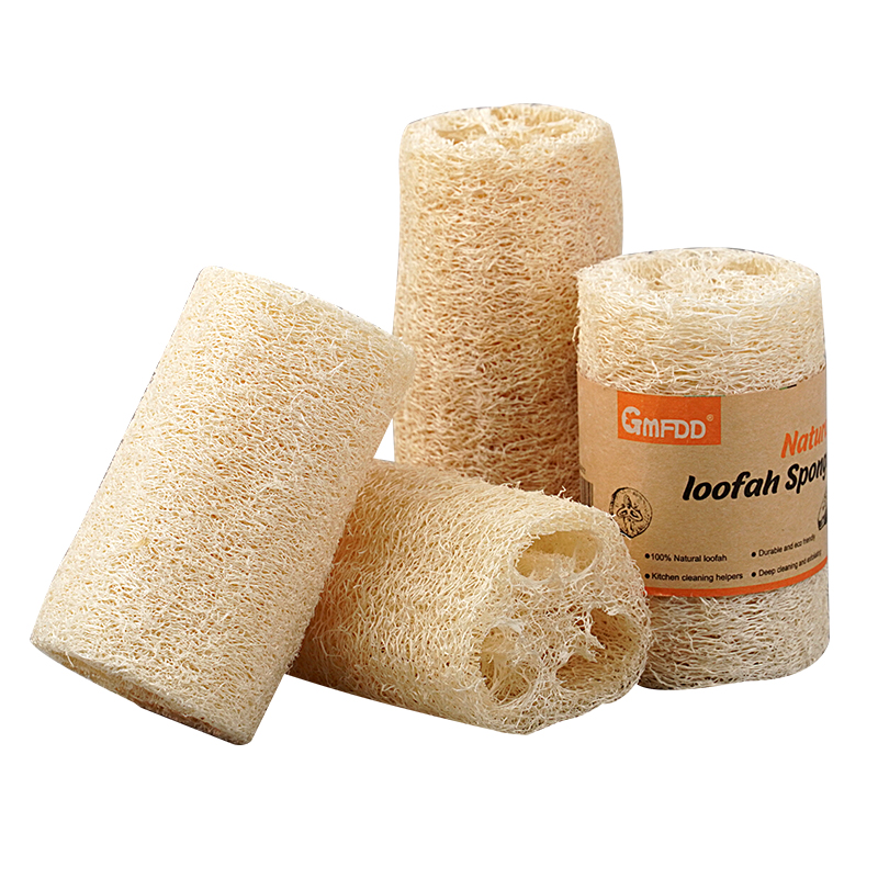 Loofah cleaning brush