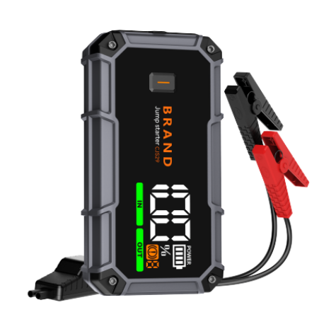 10000mAh Jump Starter with LCD Display