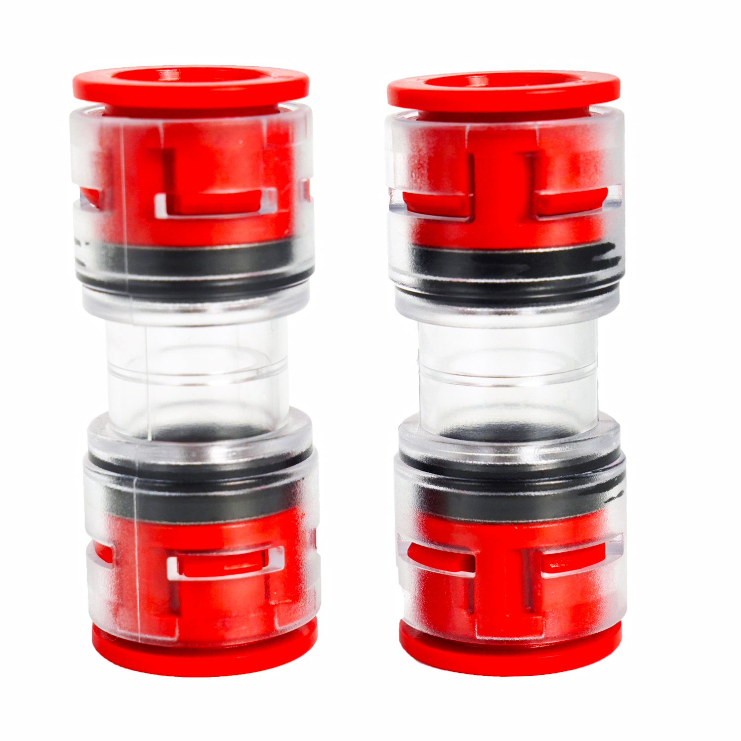 Push-fit Micro Duct Connector Straight Joint Microduct Connector End cap 微管接头