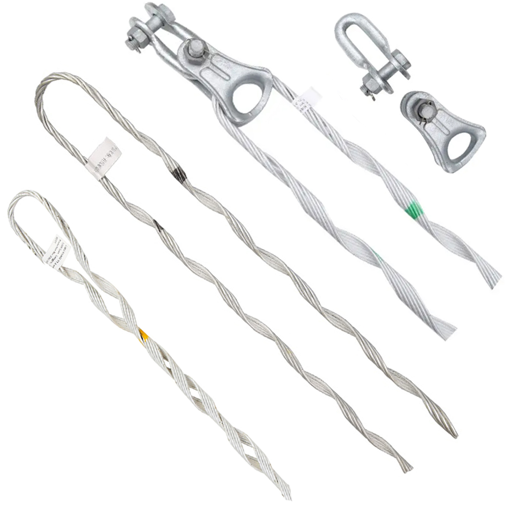 Factory Helical Preformed Grip Dead End 1/7 7/8 3/16 5/16 Aluminum Alloy Guy Grip Power Accessories
