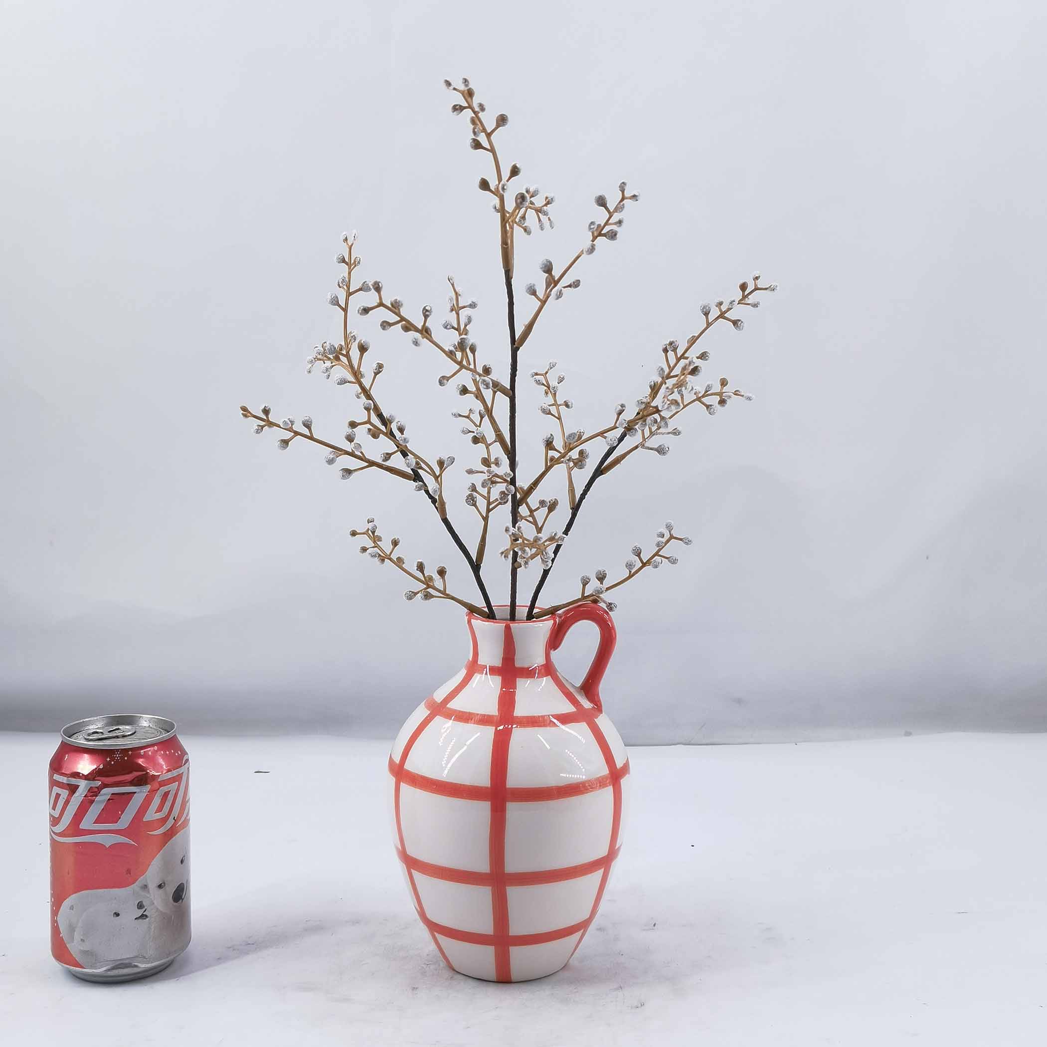43cm H Mimosa in ceramic pot