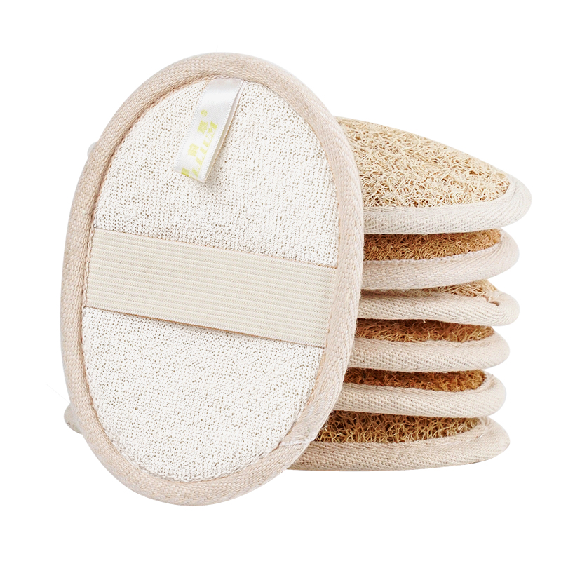 loofah cleaning brush