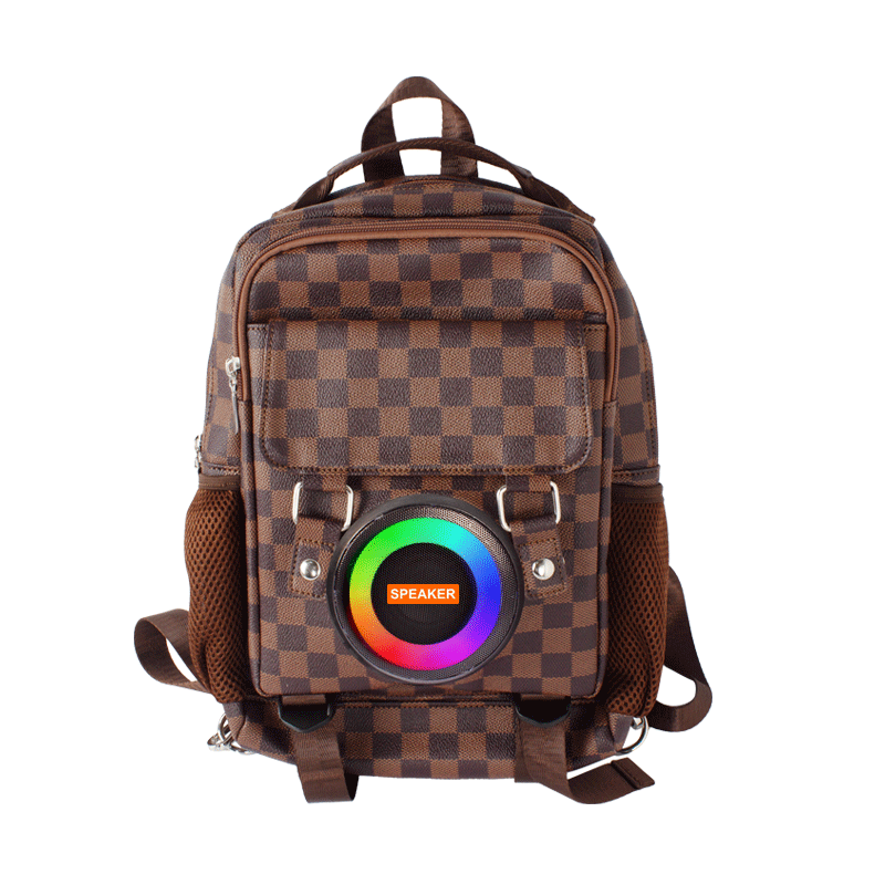 Outdoor Running Cycling Waist Bag RGB LED Lighting Bluetooth Speaker Sports Trend for Party Stage