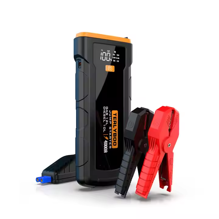 Portable 24000mAh Jump Starter With LED Light Car Jump Starter Powerbank for All Cars and Trucks