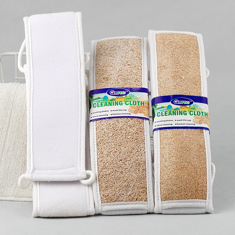 Loofah bath towel