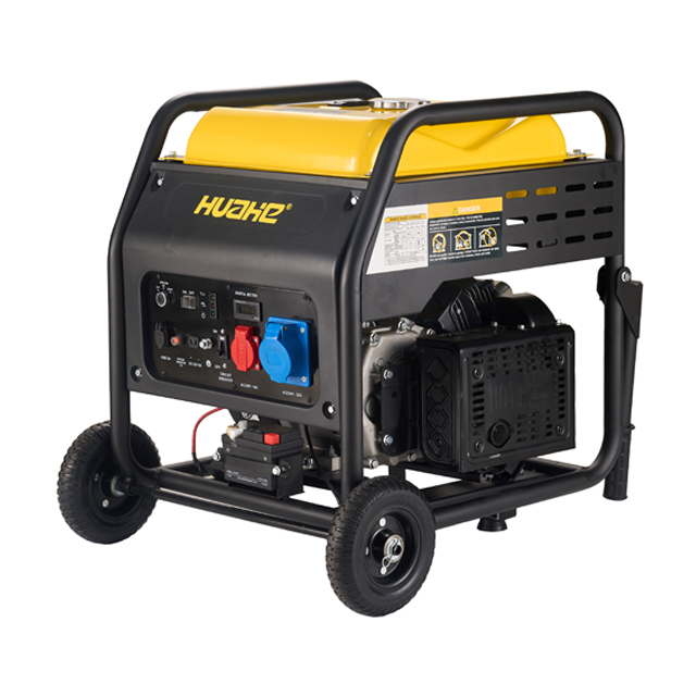 Huahe 9kw portable electric start inverter generator