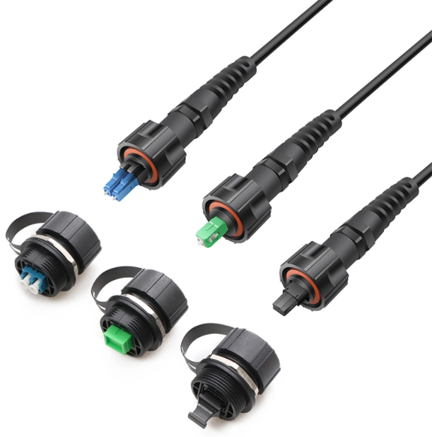 FULLAXS SM MM ftta ftth duplex SC FC LC APC UPC waterproof connector fiber optic patch cable