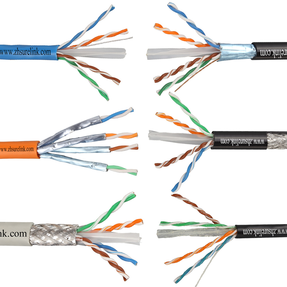 Lan Ethernet Internet Network Cable Factory Utp Ftp Sftp Cat8 Cat7 Cat6a Cat6 Cat5e 网络线