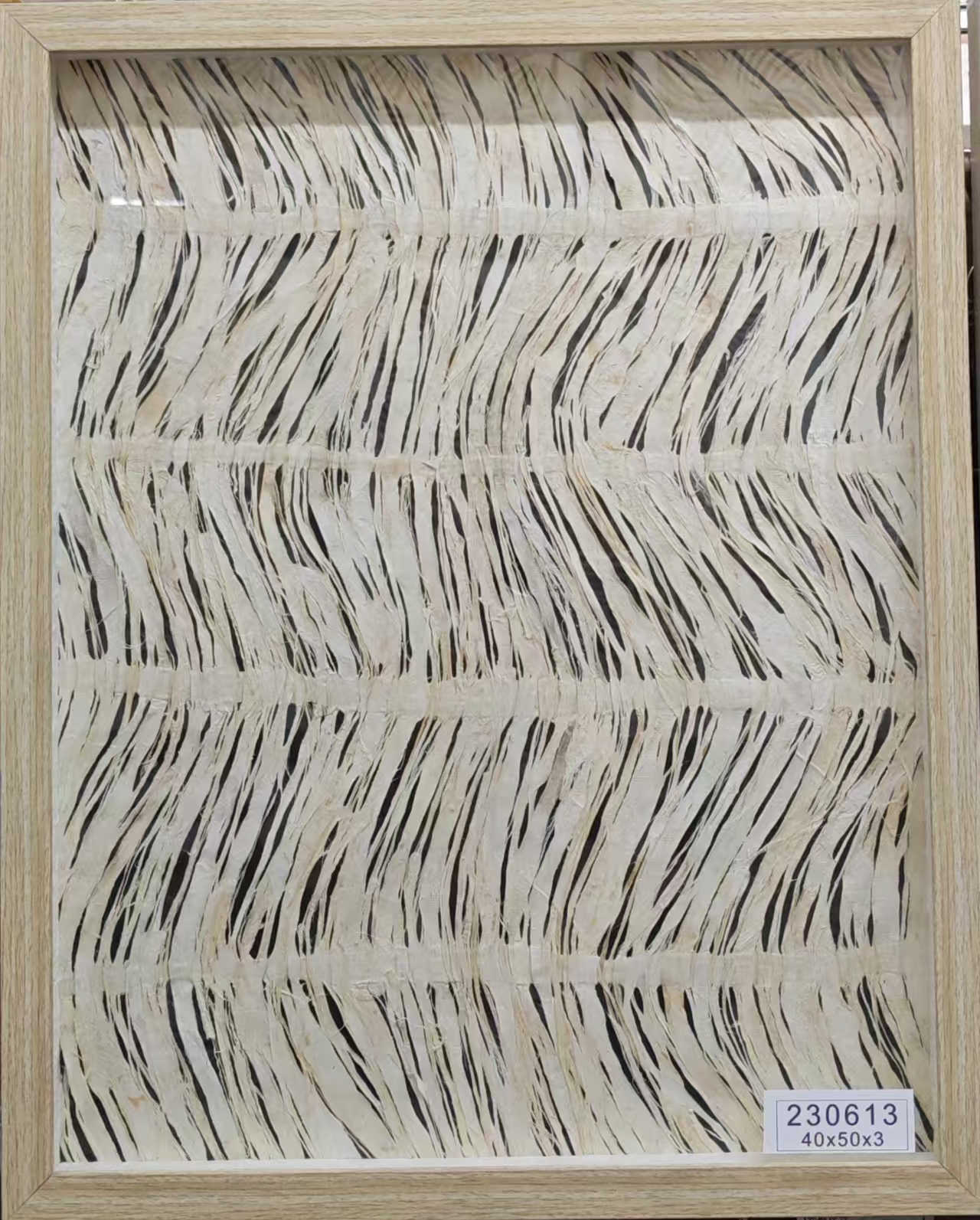 Tengya Art Wall Decoration Painting Handmade Natural Bark Fiber