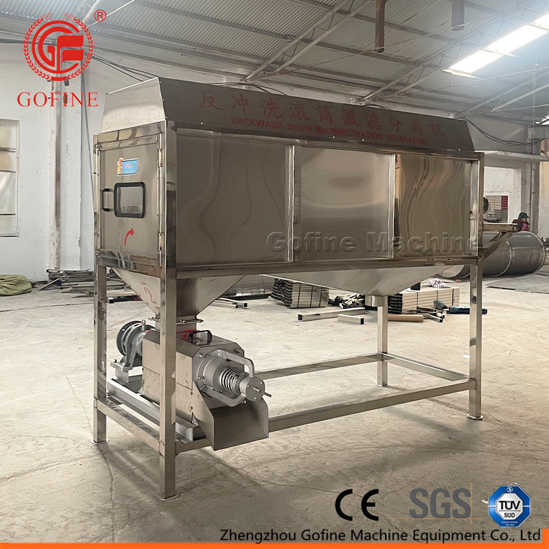 Gofine large solid-liquid dehydrator for farm manure