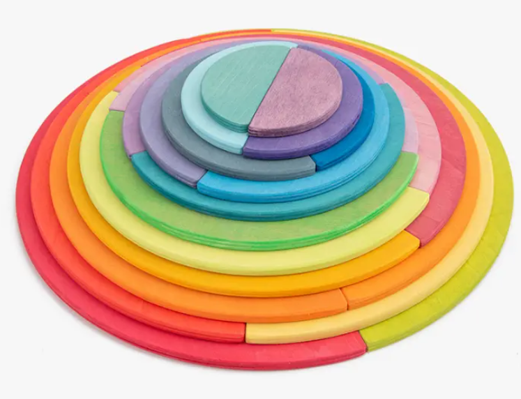 wooden rainbow toys