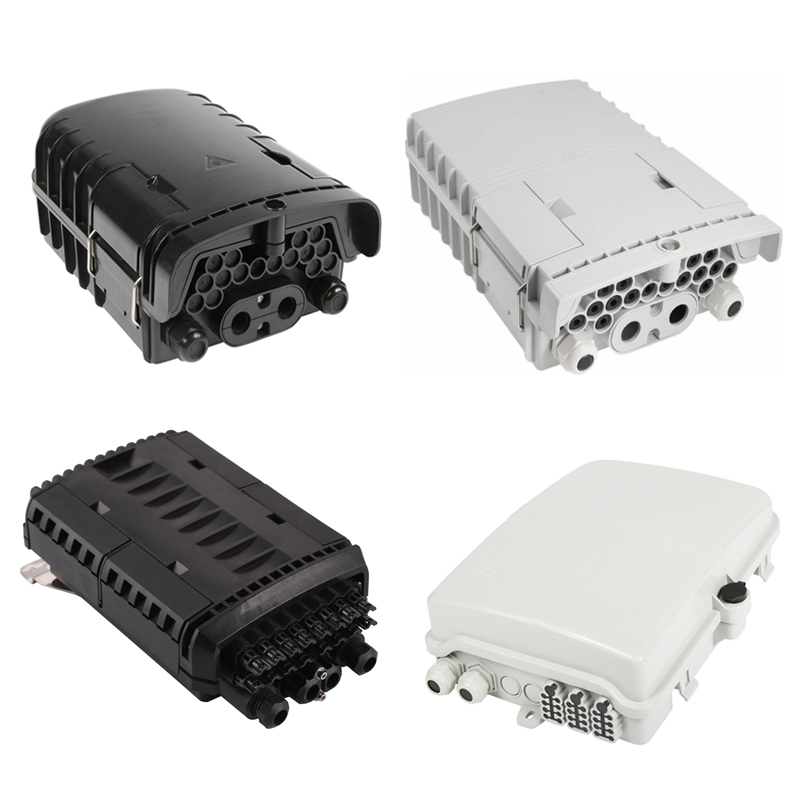 4G 5G outdoor fiber terminal box with plc splitter and adapter junction box صندوق طرفي من الألياف
