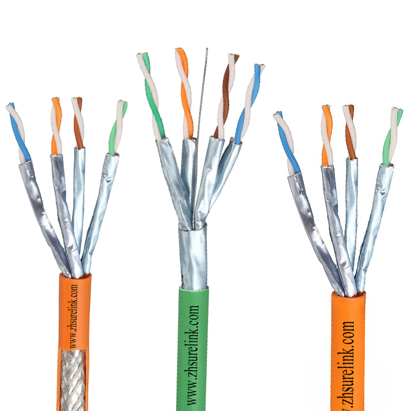 SFTP FFTP S/FTP SSTP CAT8 CAT7 CAT6A CAT6 lan network ethernet internet cable 网络线