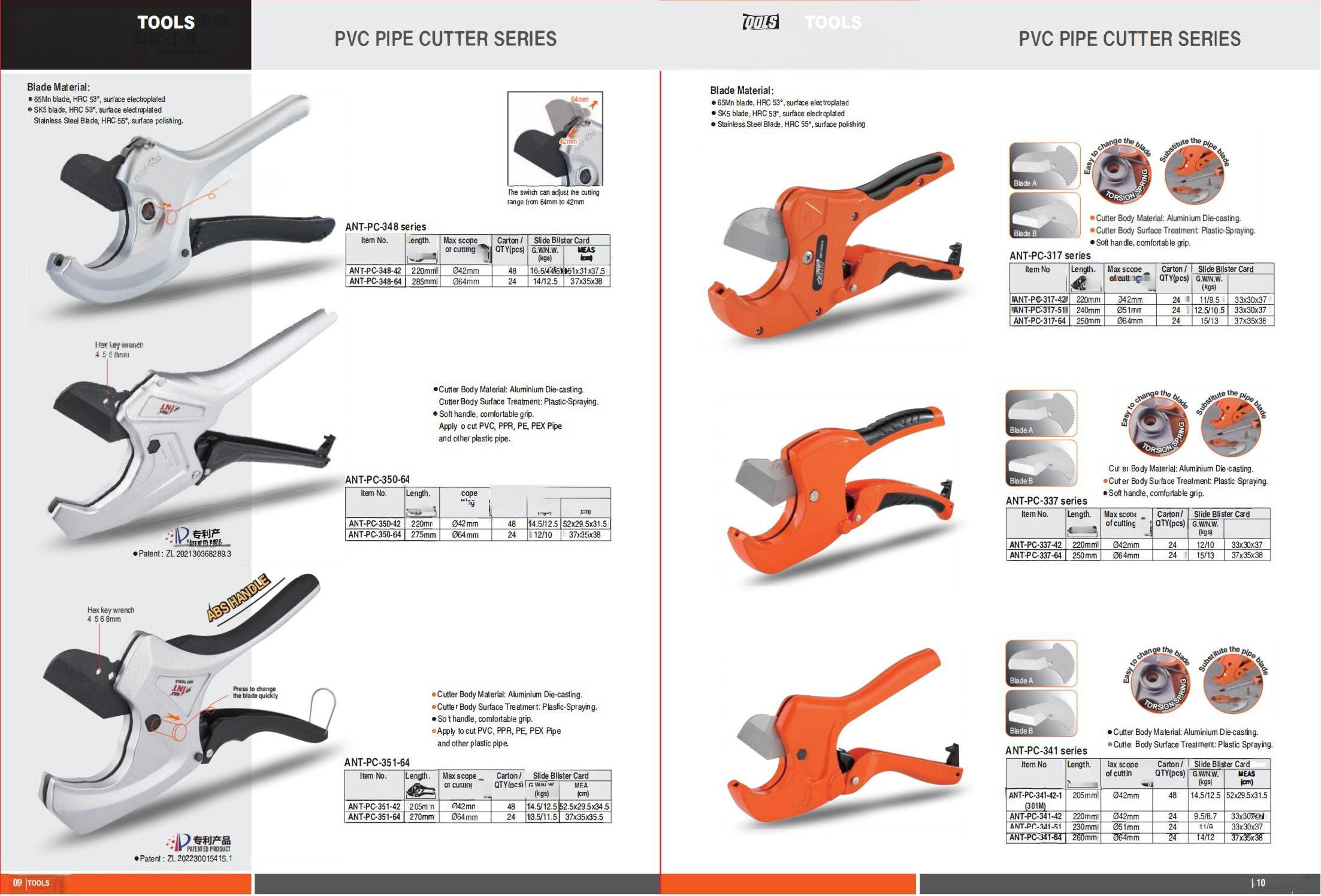 PVC pipe cutter PVC pipe scissor