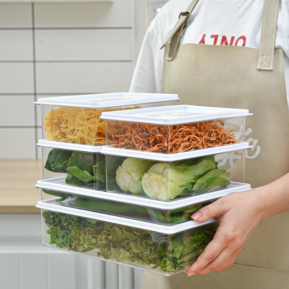 Multi-model refrigerator storage box prepared food box