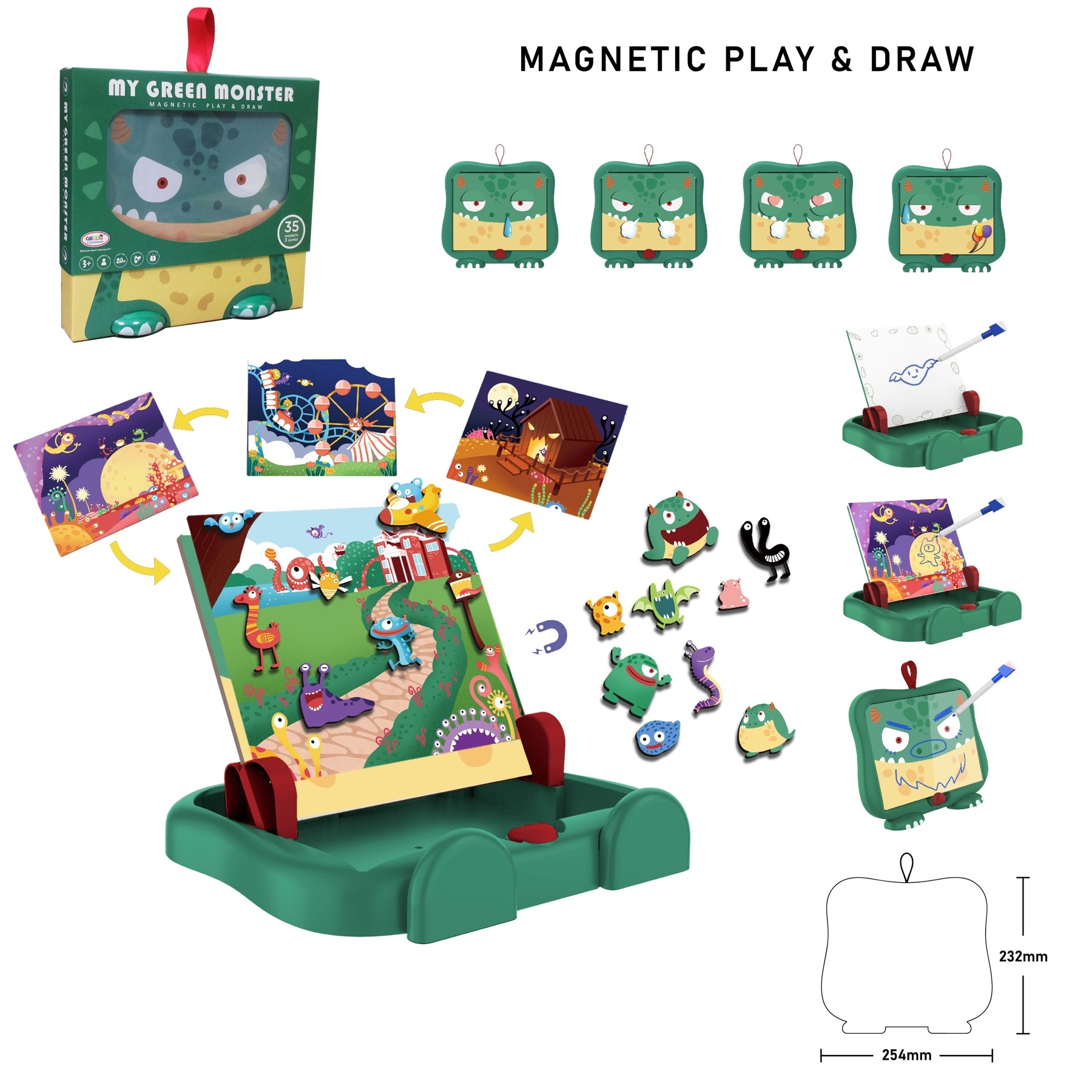 Monster Scene Learning Box