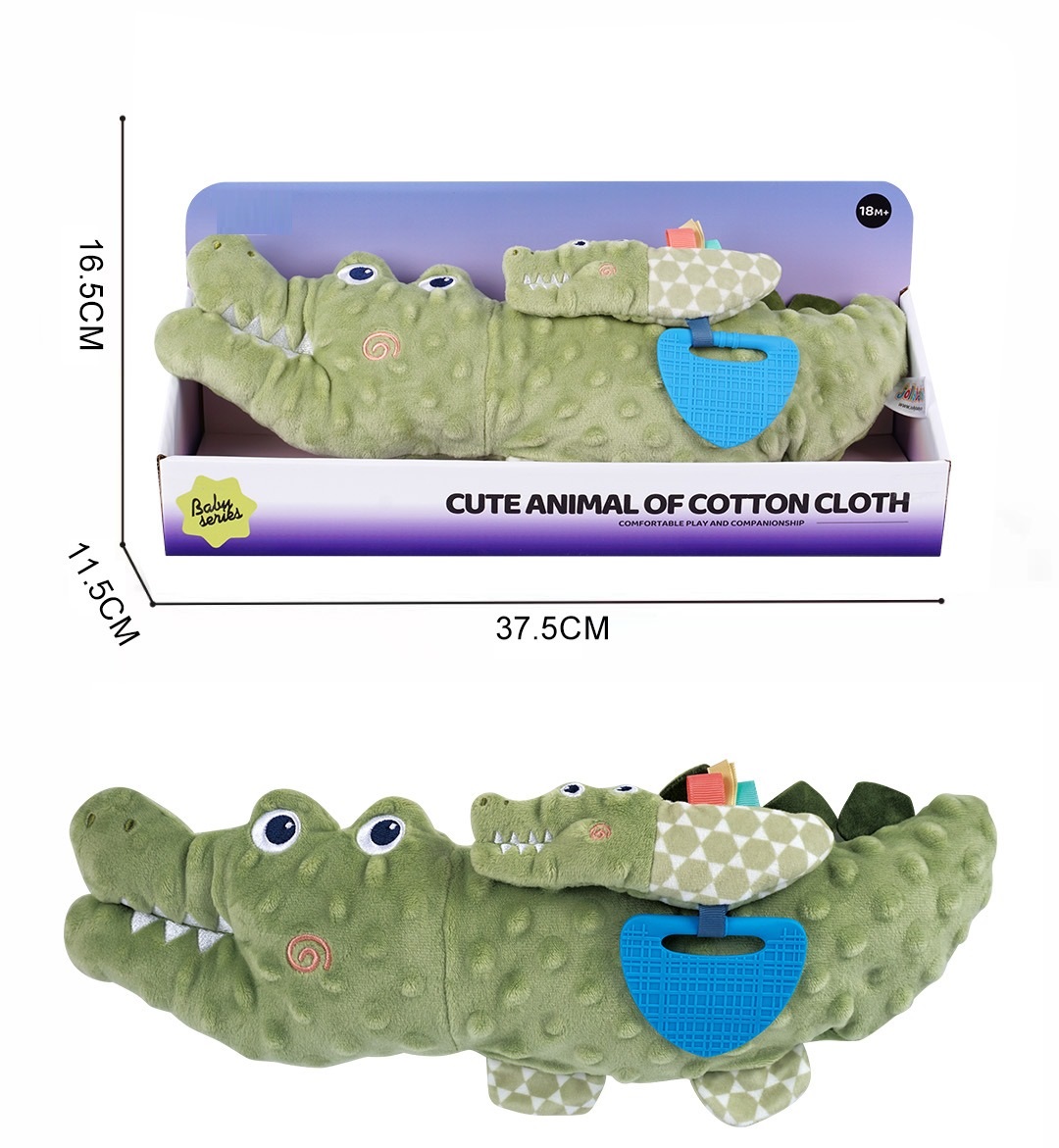 Beanie soothing toy - animal