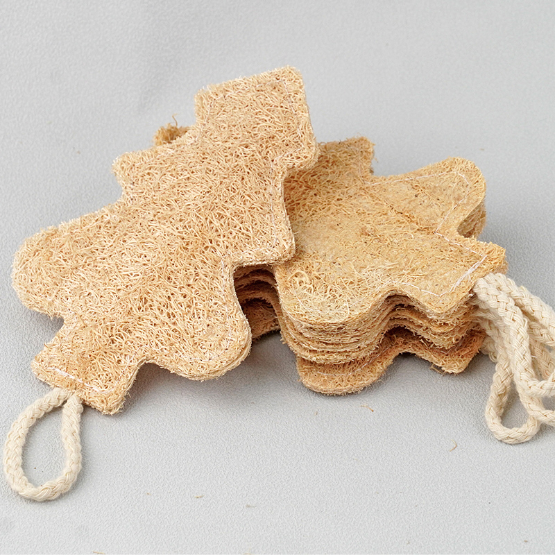 loofah cleaning brush