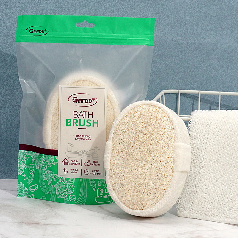 Loofah cleaning brush