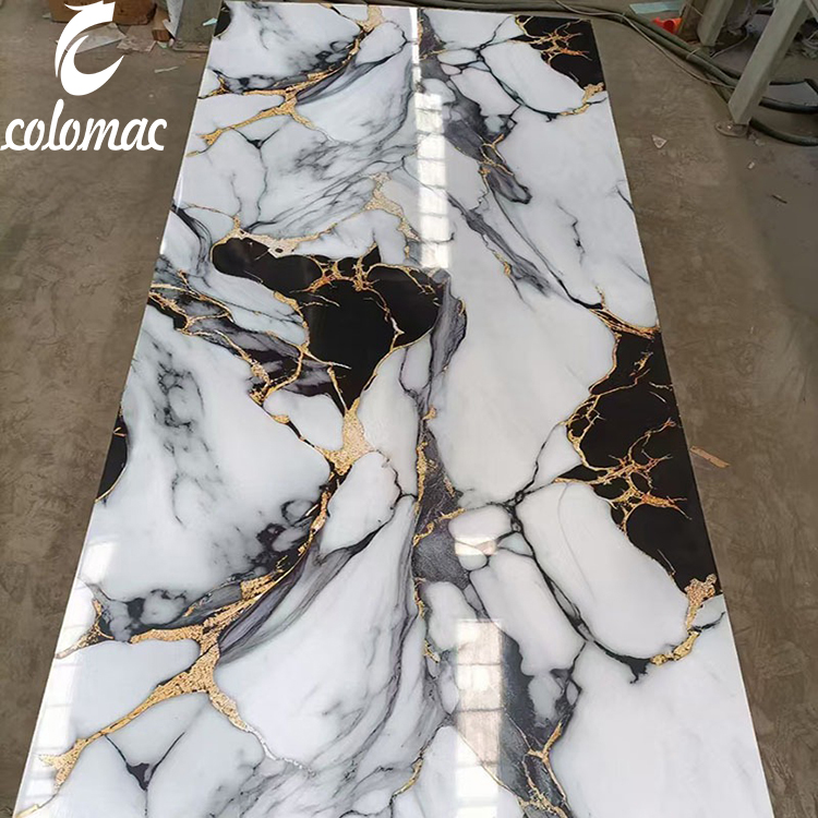Colomac wall pvc marble panel