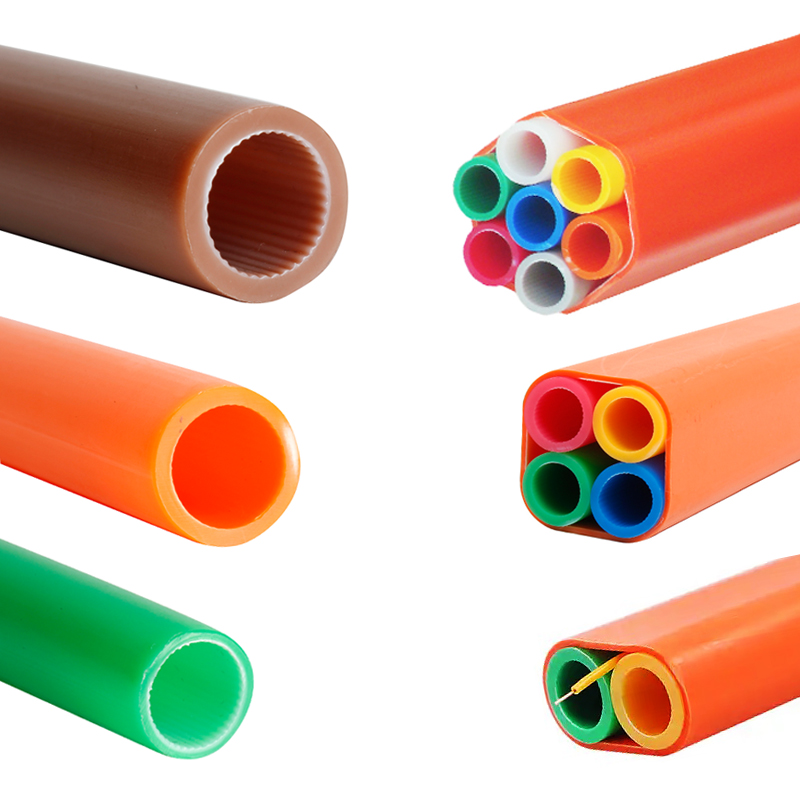 12ways 19ways 24ways 14/10mm 16/12mm low friction hexagon microduct direct buried micro duct