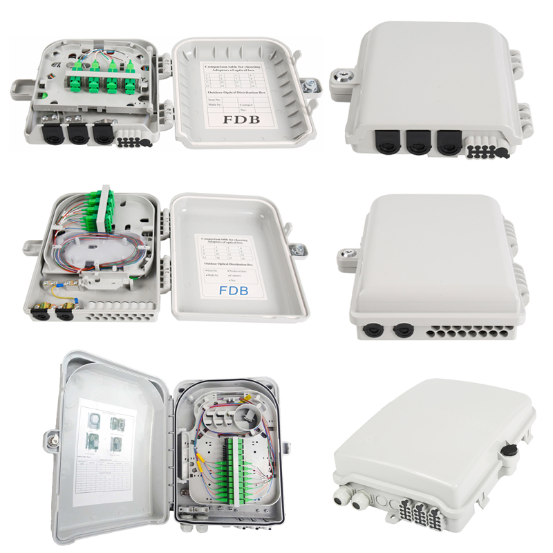 8core 16core 24core fiber terminal box caja terminal de fibra