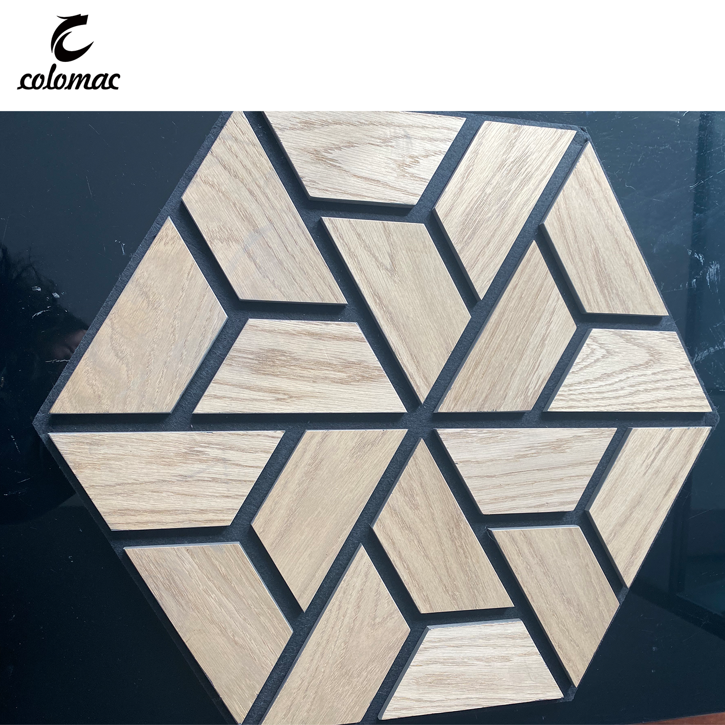 COLOMAC Square shape acoustic wall panel