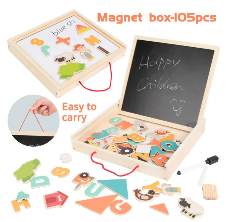 Magnet alphabet set