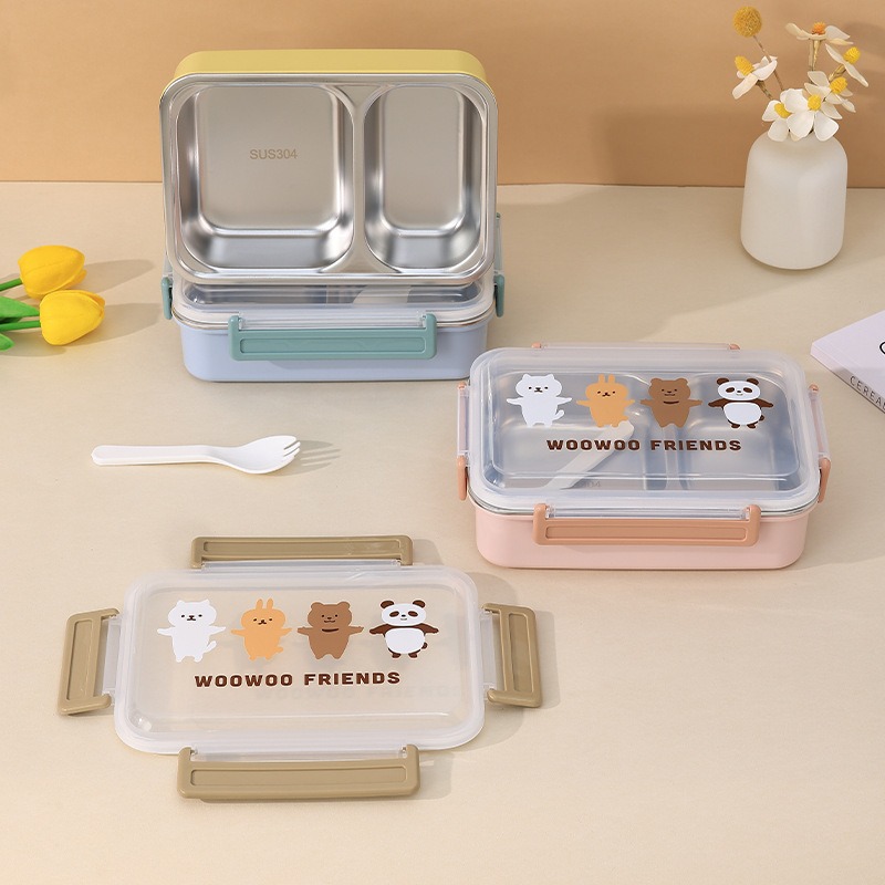 Stainless Steel Lunch Box With Jar