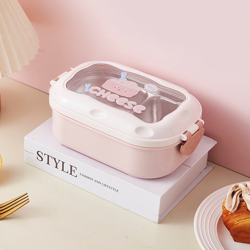 Stainless Steel Lunch Box With Jar