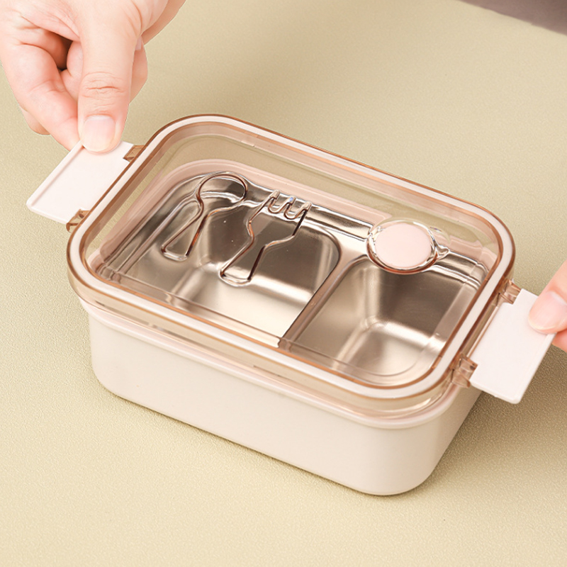 Stainless Steel Lunch Box With Jar