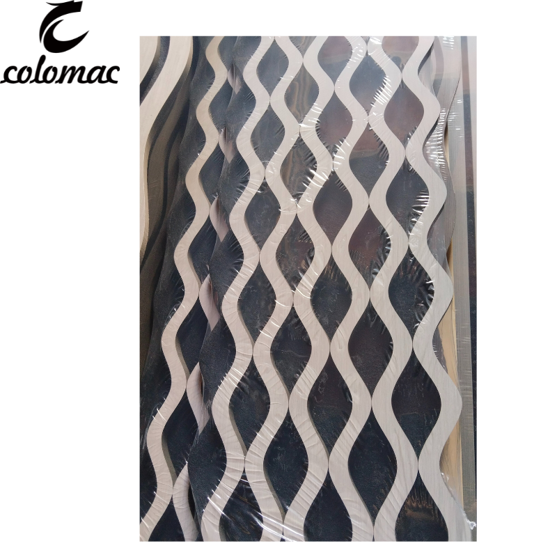 COLOMAC Long strip sound absorbing wall panels