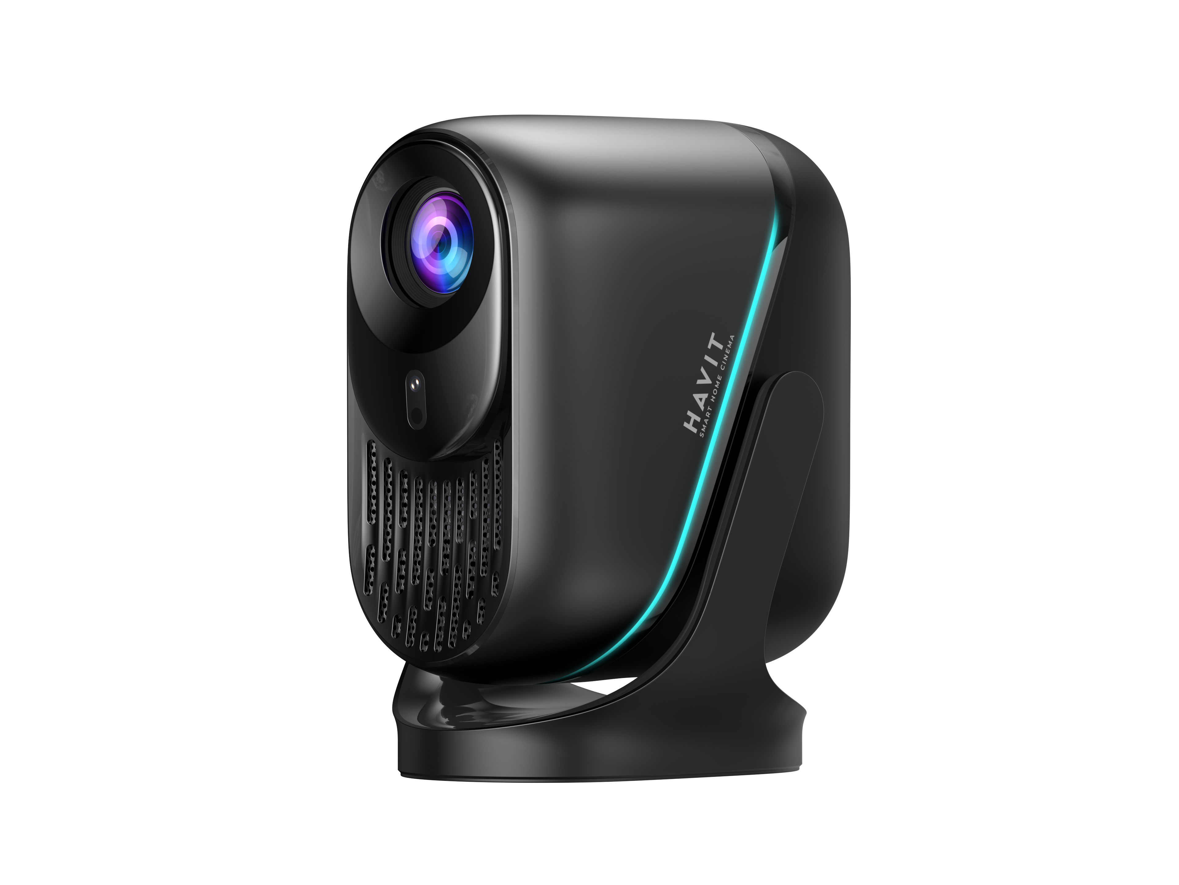 HAVIT PJ220 Pro Smart Projector 4K Supported Home-use Projector Portable and Flexible