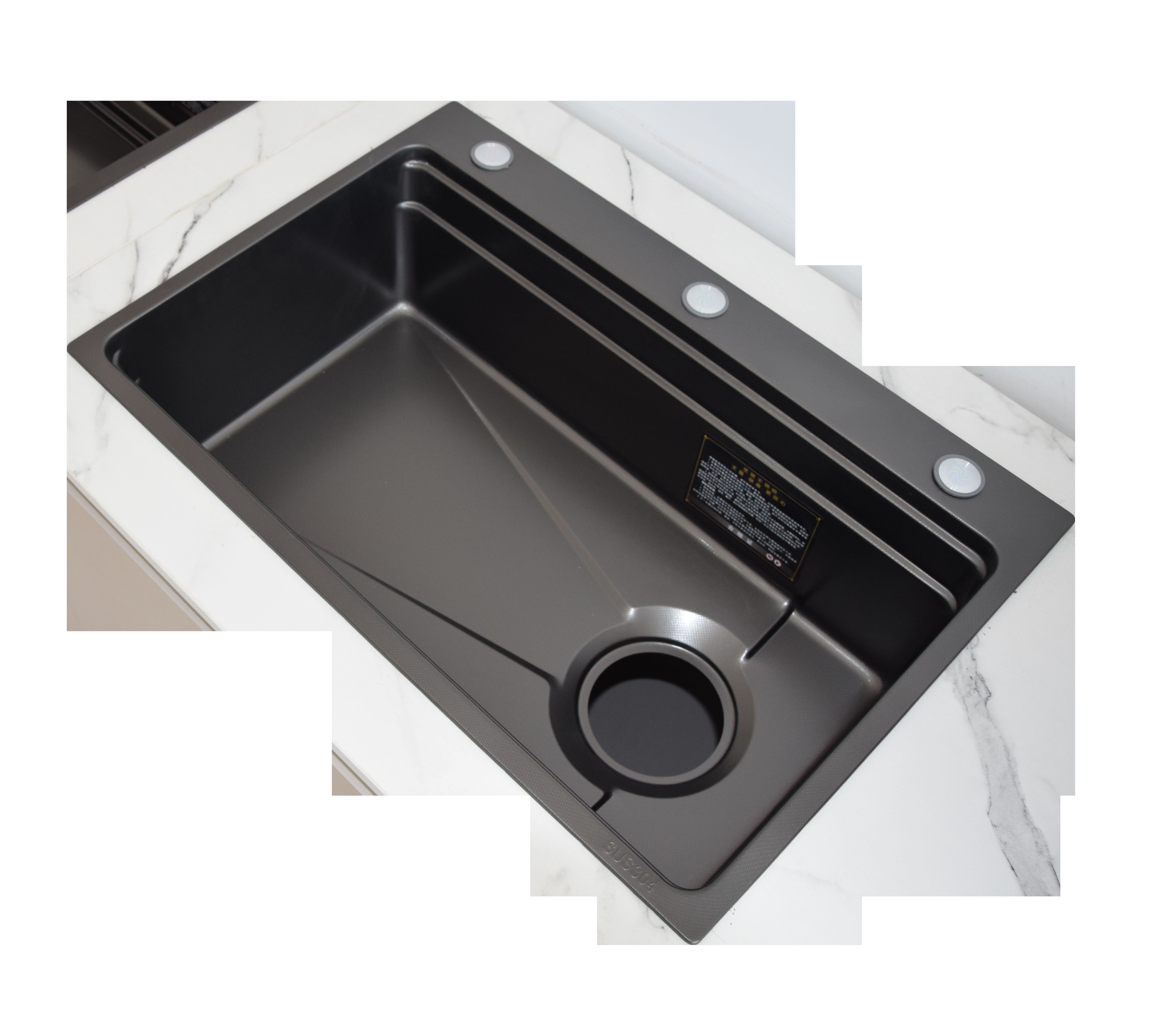 304 stainless steel modern handmake kitchen sink