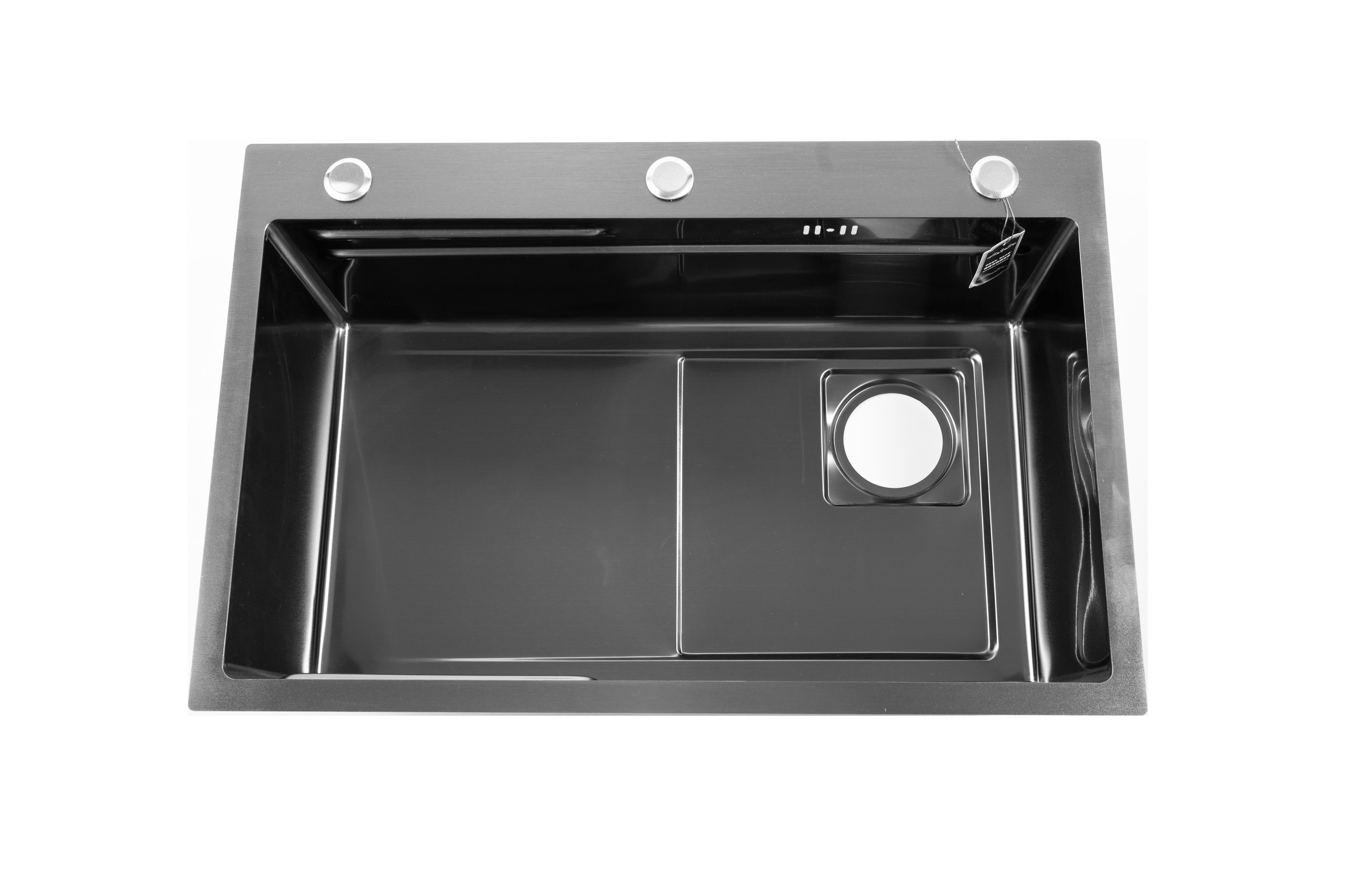 Single bowl stainless steel sink