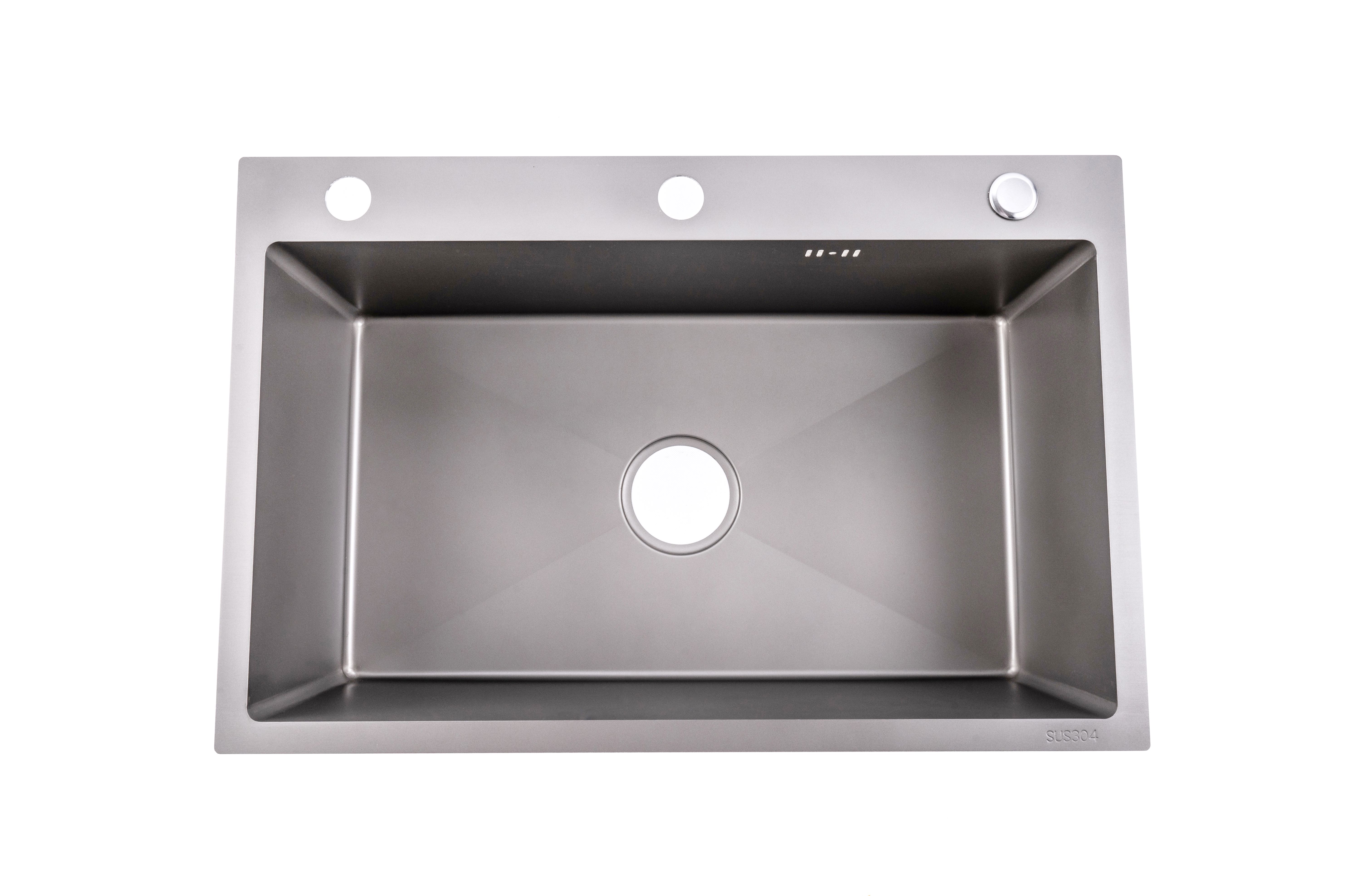 304 stainless steel handmade kitchen sink