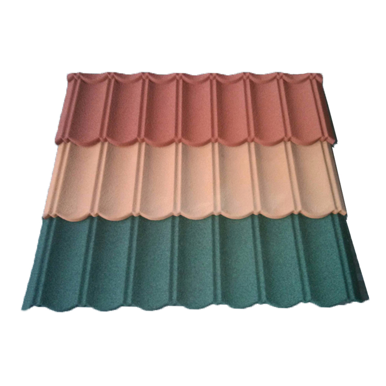 Color Stone Metal Tile