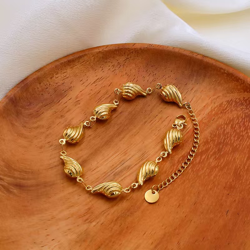 Korean Ins style Metal Conch Summer Bracelet