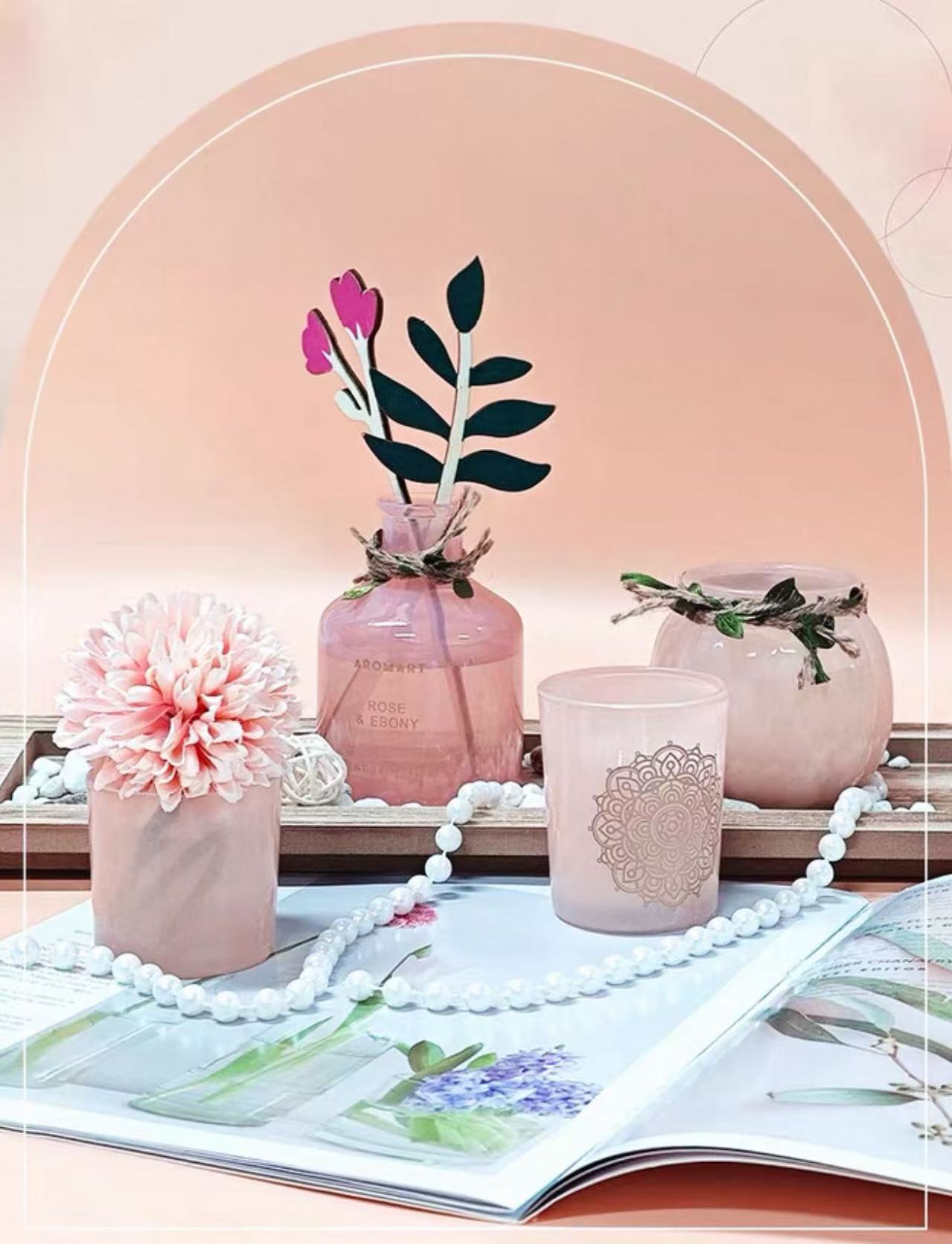 QINGDAO REALFORTUNE HOME DESIGN&CREATION CO.,LTD – glass vases 2