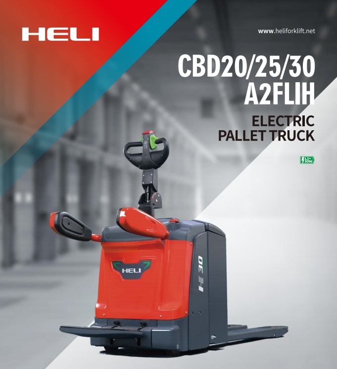 Heli H Series 2-3t Electric Pallet Truck (Foldable Pedel)