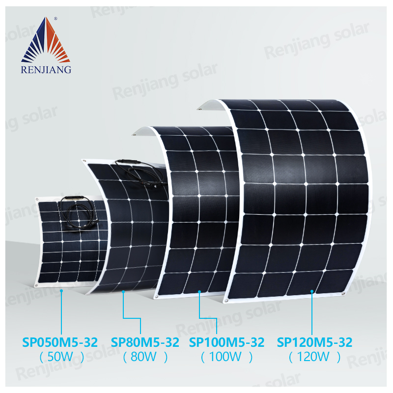 50-120w SUNPOWER Flexible solar panel