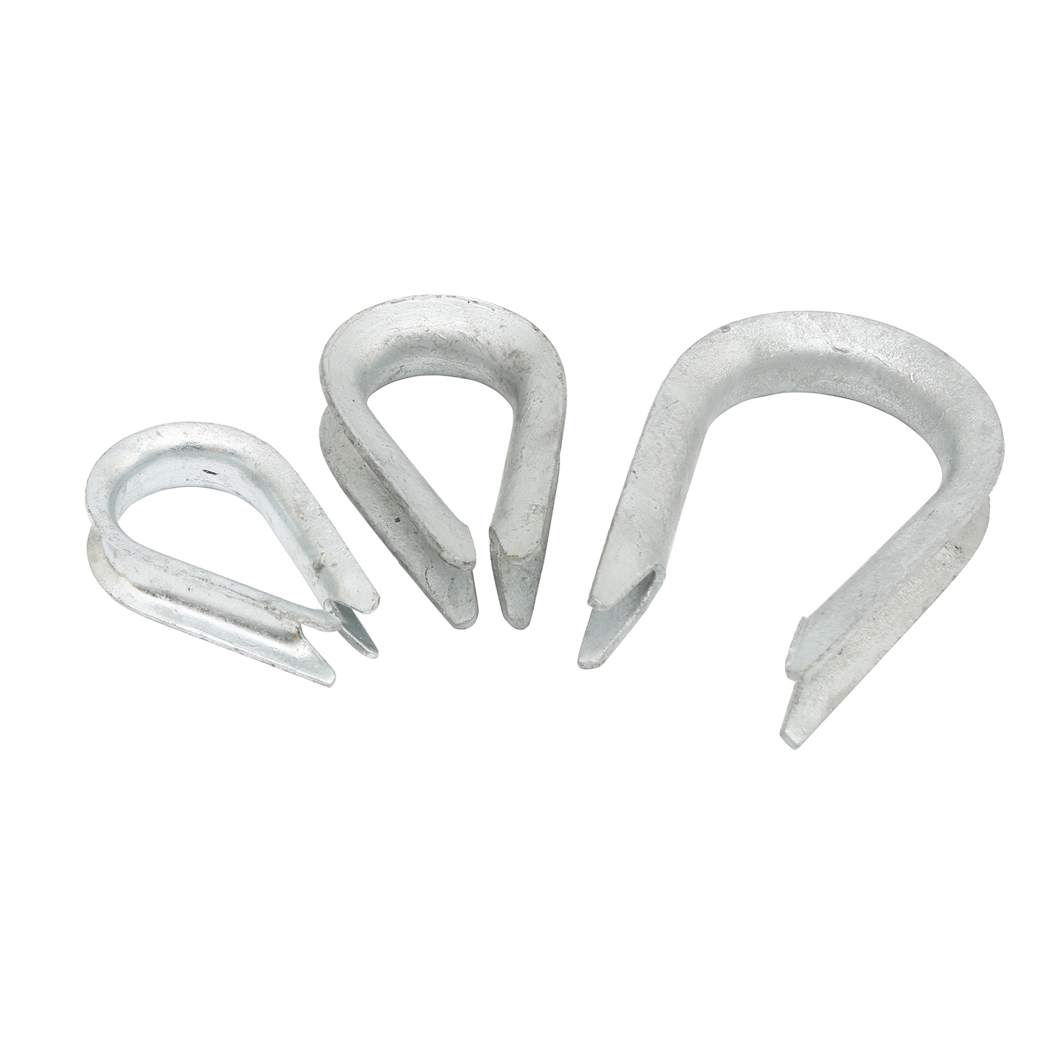 Thimble Heavy Duty Wire Rope Thimble G414 US type Ss304 Polished Hot Dip Galvanized Thimble