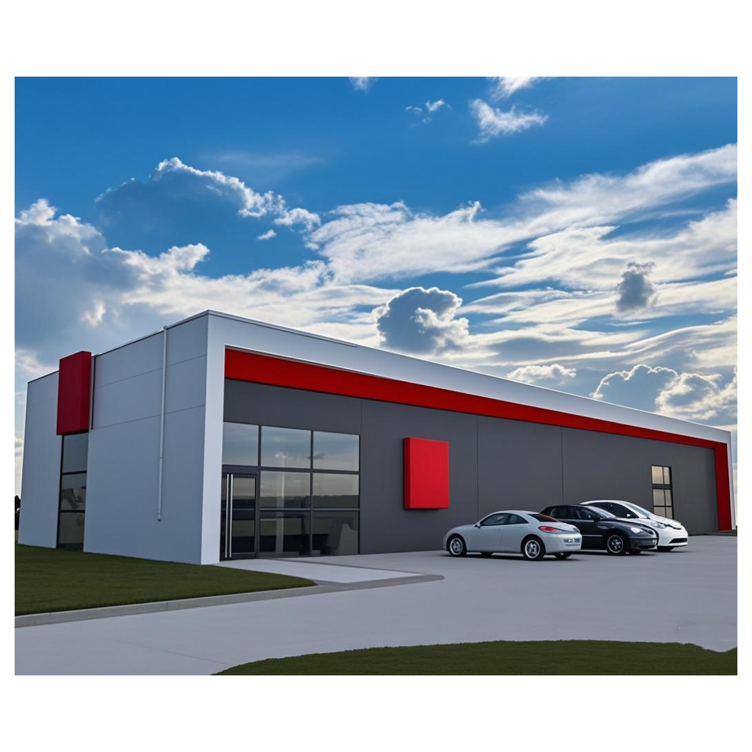 Sango Prefabricated Steel Structural Warehouse High Quality Low Cost