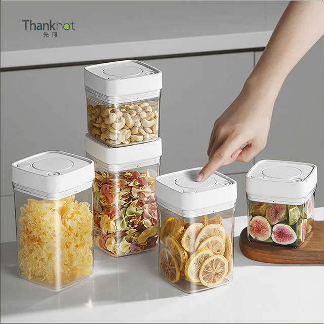PRESS-TYPE HIGH VACUUM COFFEE JAR High Vacuum Series