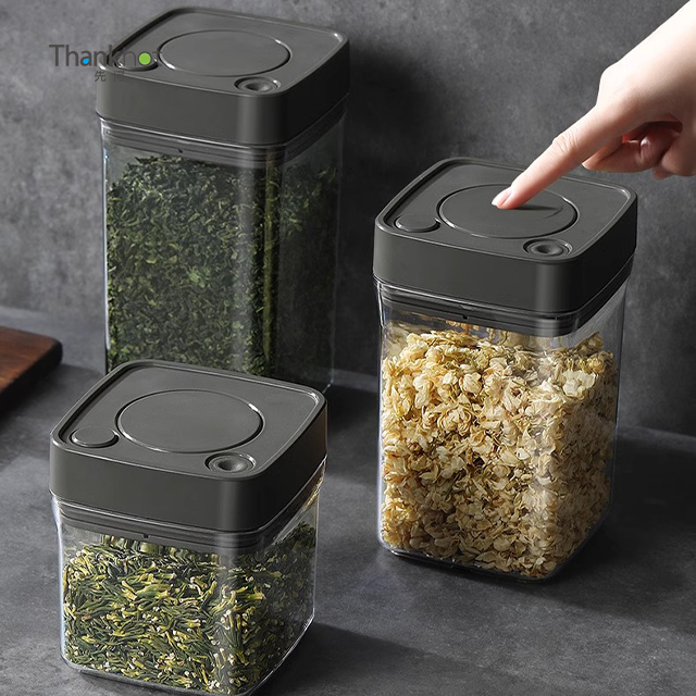 PRESS-TYPE HIGH VACUUM COFFEE Canisters 320ML 500ML 900ML 1200ML