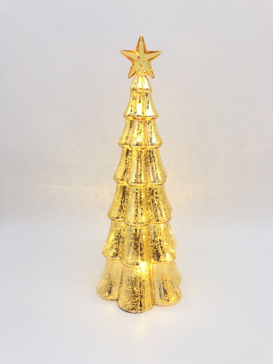 Glass LED Christmas Tree