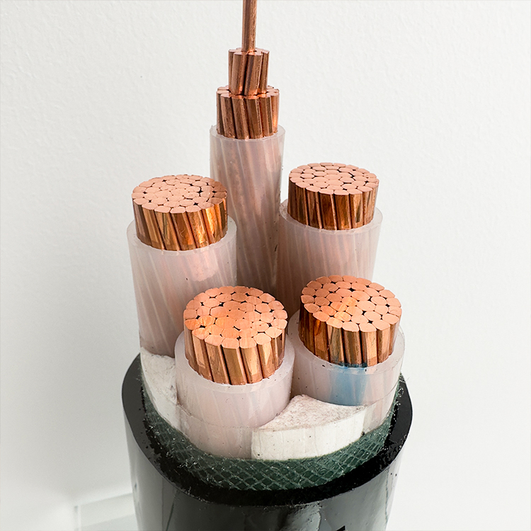 0.6/1KV XLPE Insulation PVC Sheath Low Voltage Power Cable