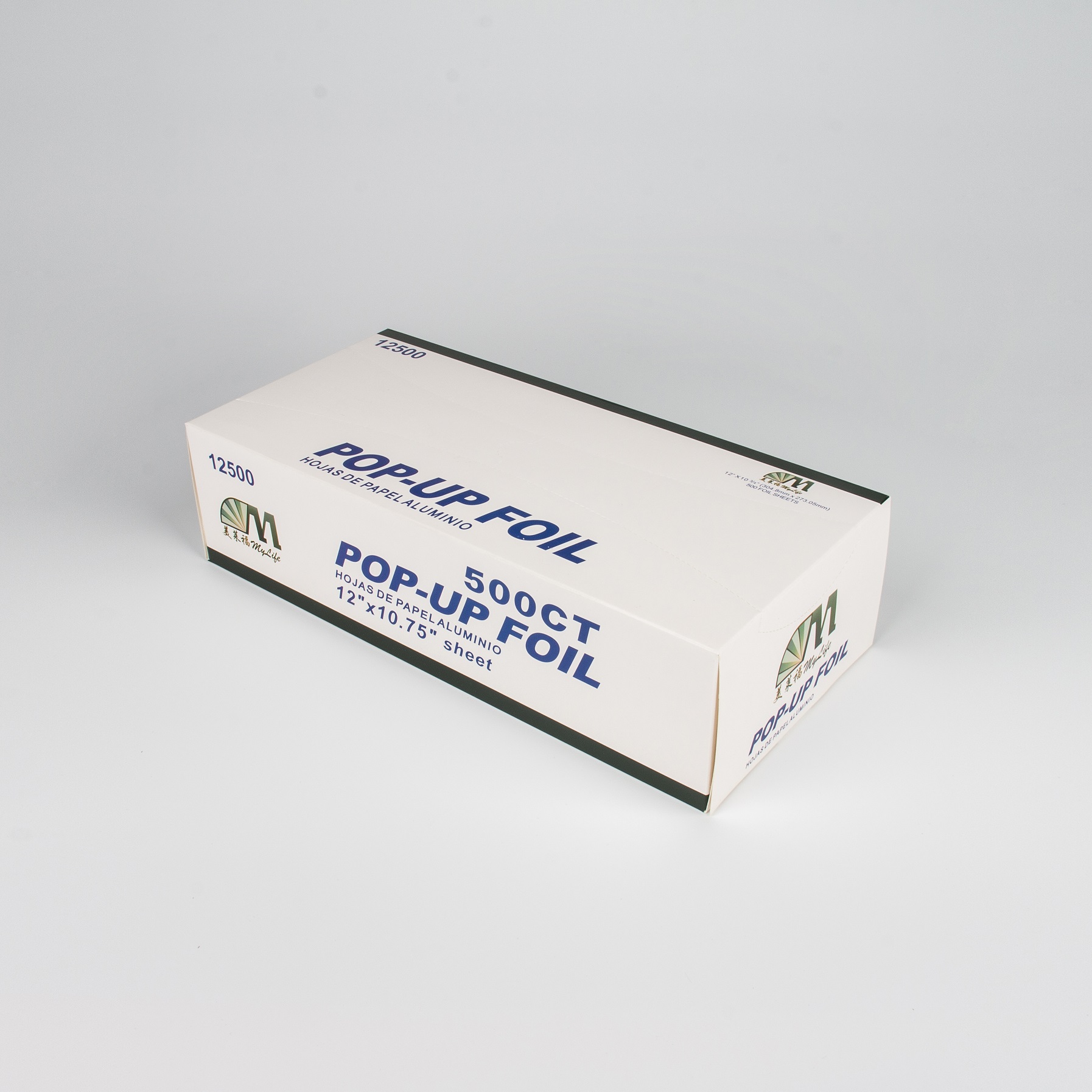 Pre Cut Pop-up Foil Sheets 12 Inch X 10.75 for Food Packing
